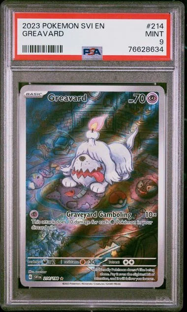 2023 Pokemon SVI EN Scarlet & Violet Greavard #214 card image