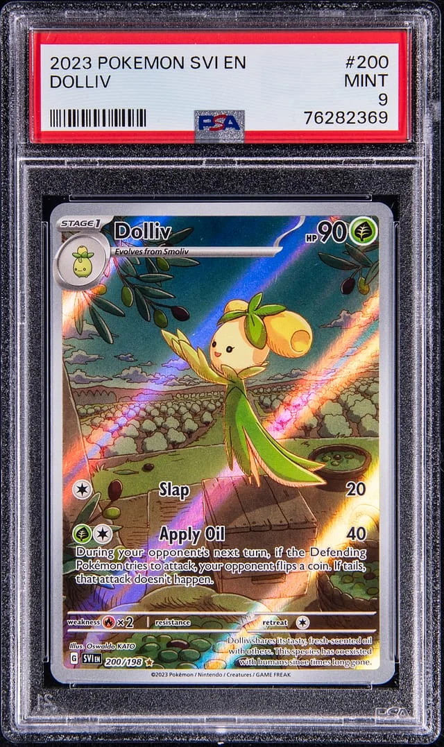 2023 Pokemon Svi En-Scarlet & Violet Illustration Rare Dolliv #200 card image