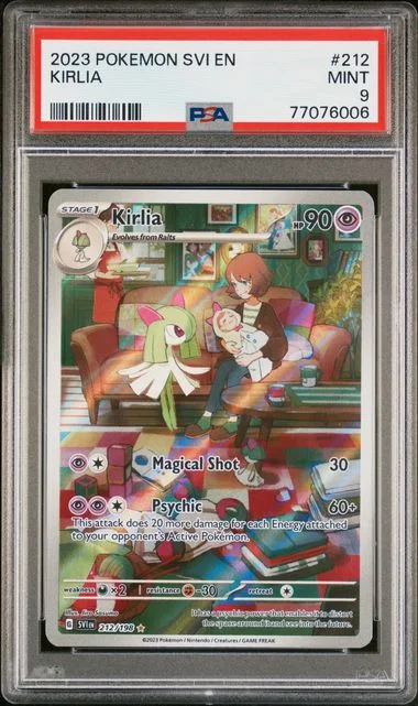 2023 Pokemon SVI EN Scarlet & Violet Kirlia #212 card image