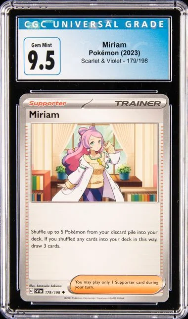 2023 Pokemon SVI En-Scarlet & Violet Miriam #179 card image