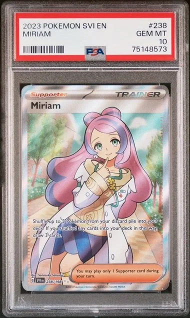 2023 Pokemon SVI EN Scarlet & Violet Miriam #238 card image