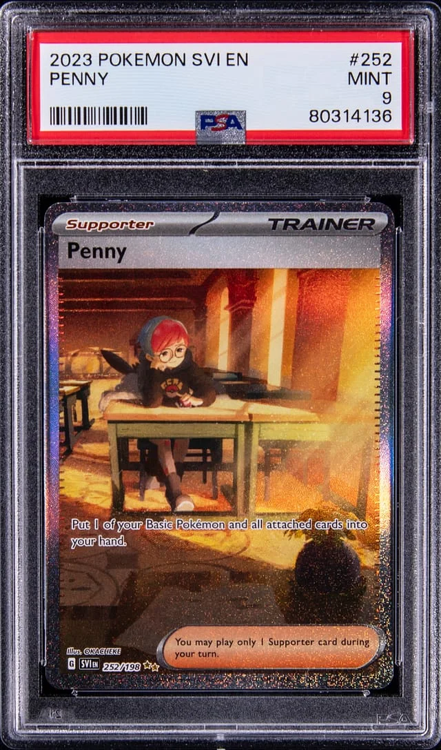 2023 Pokemon SVI Scarlet & Violet EN Penny #252 card image