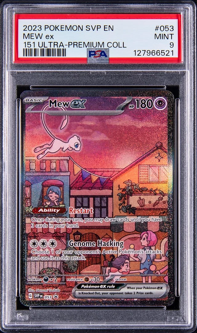 2023 Pokemon SVP EN Black Star Promo 151 Ultra Premium Collection Mew Ex #053 card image