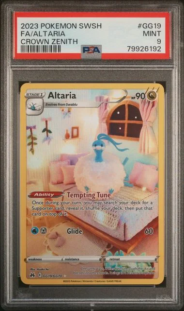 2023 Pokemon Sword and Shield Crown Zenith Full Art/Altaria #GG19 card image