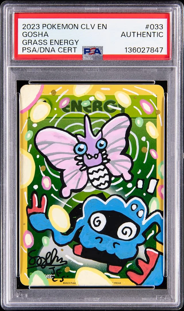 2023 Pokemon Venusaur & Lugia ex Set Grass Energy, #033 card image