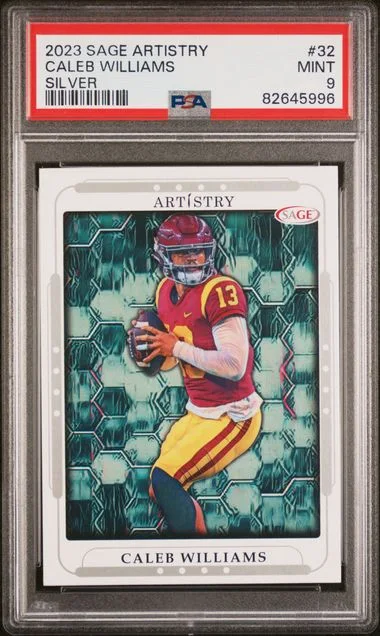 2023 Sage Artistry Silver Caleb Williams #32 card image