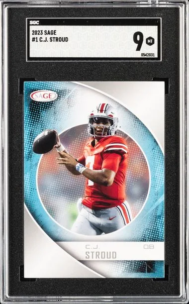 2023 Sage Low Series C.J. Stroud #1 card image