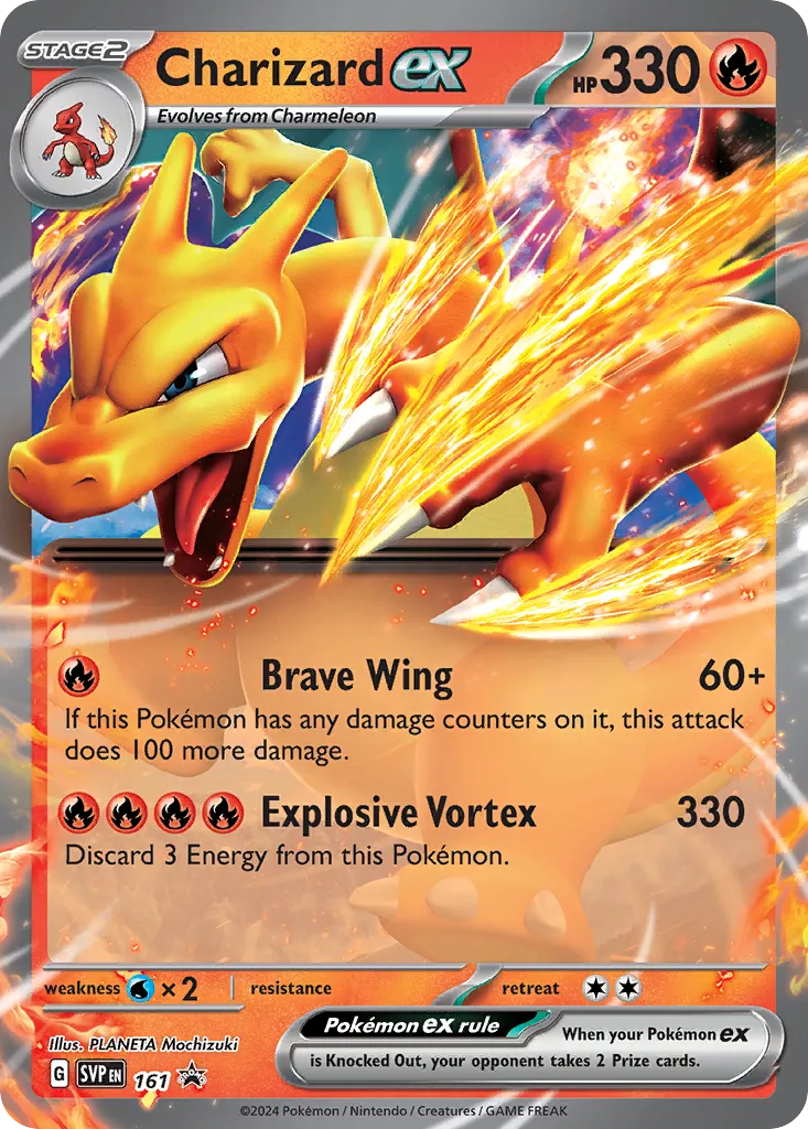 2023 Scarlet & Violet Black Star Promos Charizard ex #074/215 card image