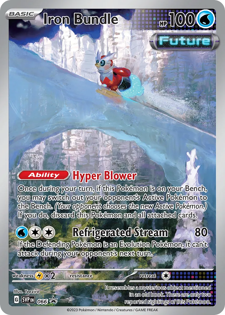 2023 Scarlet & Violet Black Star Promos Iron Bundle #066/215 card image