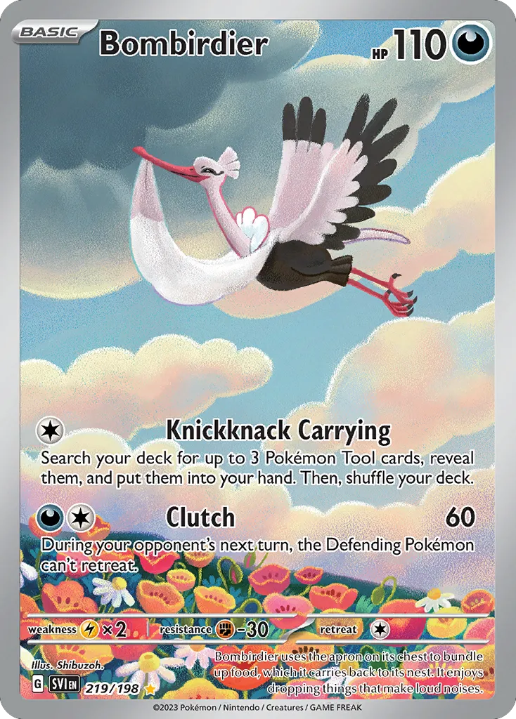 2023 Scarlet & Violet Bombirdier #138/198 Uncommon card image