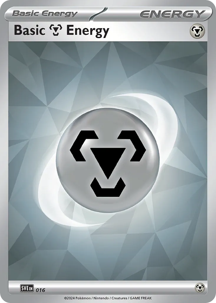 2023 Scarlet & Violet Energies Basic Metal Energy Common #8/8 Common card image
