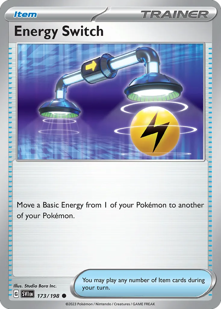 2023 Scarlet & Violet Energy Switch #173/198 Common card image