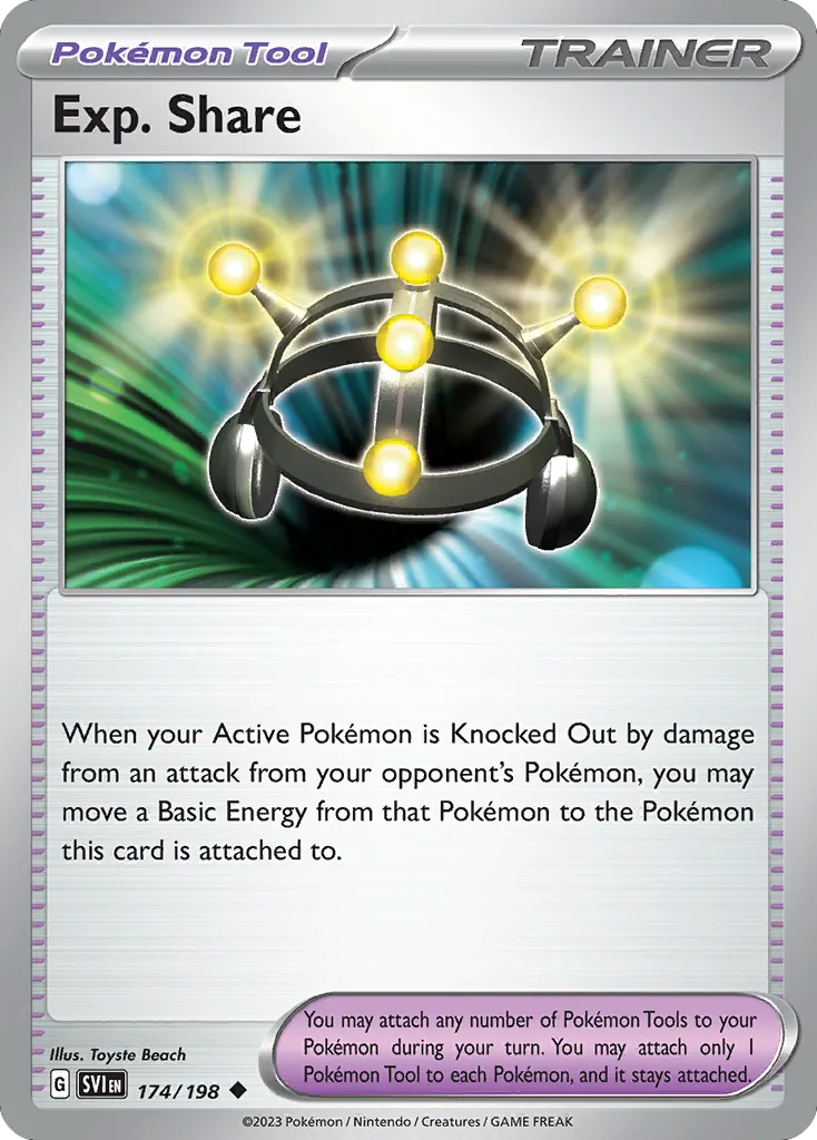 2023 Scarlet & Violet Exp. Share #174/198 Uncommon card image