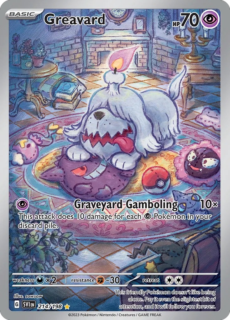 2023 Scarlet & Violet Greavard #104/198 Common card image
