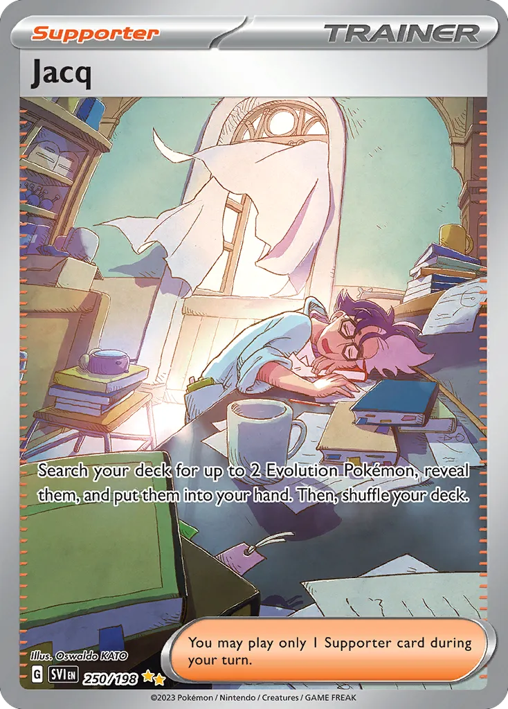 2023 Scarlet & Violet Jacq Uncommon #175/198 Uncommon card image
