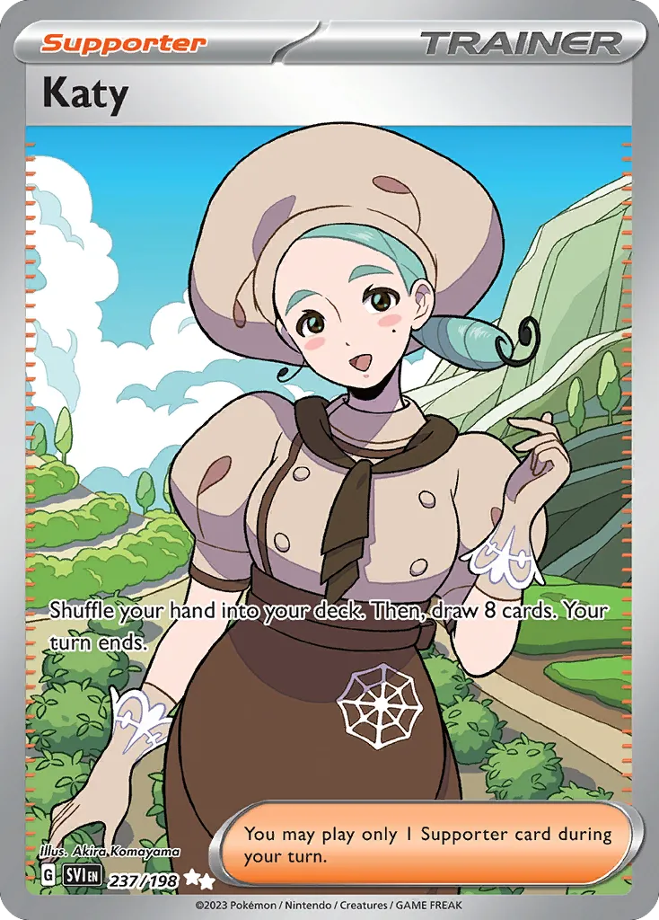 2023 Scarlet & Violet Katy #237/198 Ultra Rare card image