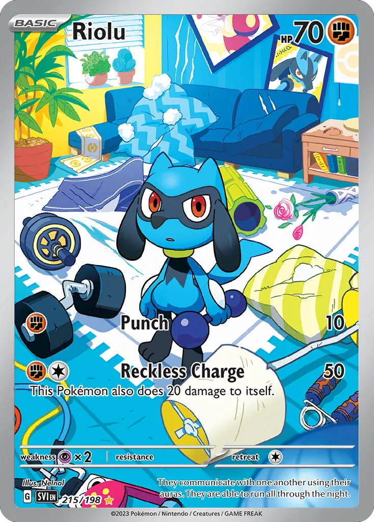 2023 Scarlet & Violet Riolu #112/198 Common card image