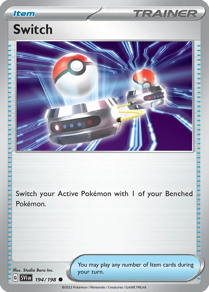 2023 Scarlet & Violet Switch Common #194/198 Common card image