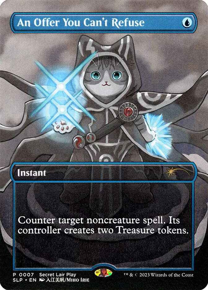 2023 Secret Lair Showdown An Offer You Can't Refuse rare #7 unlisted card image