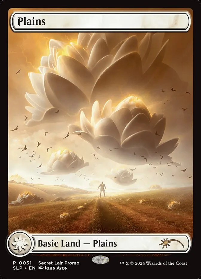 2023 Secret Lair Showdown Plains rare #31 unlisted card image