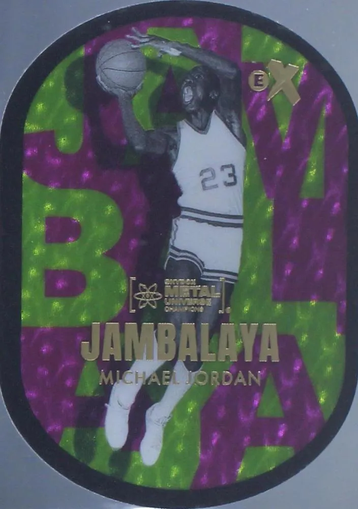 2023 SkyBox Metal Universe Champions Michael Jordan Jambalaya Achievements #A1 card image