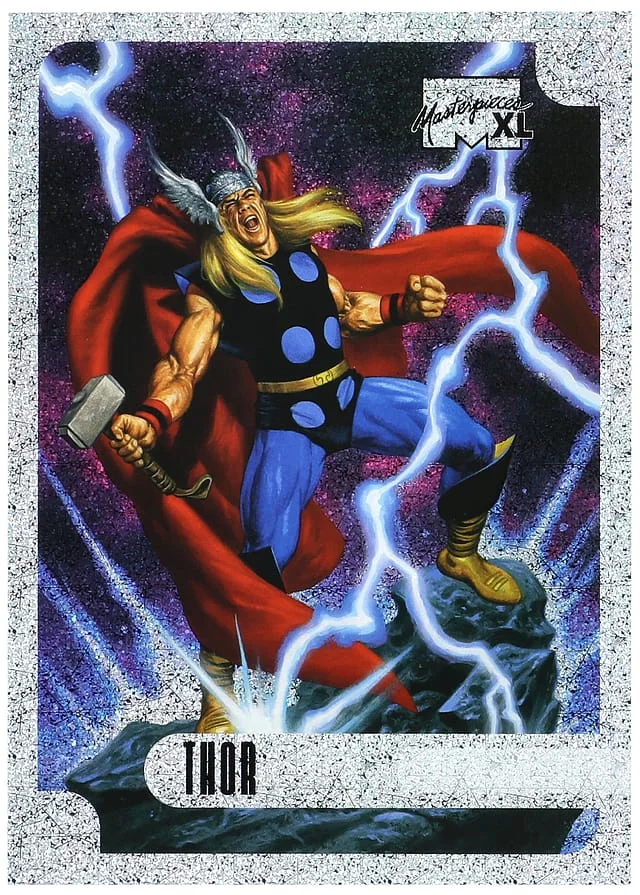 2023 SkyBox Thor Marvel Masterpieces XL Limited Edition Holofoil #4 card image