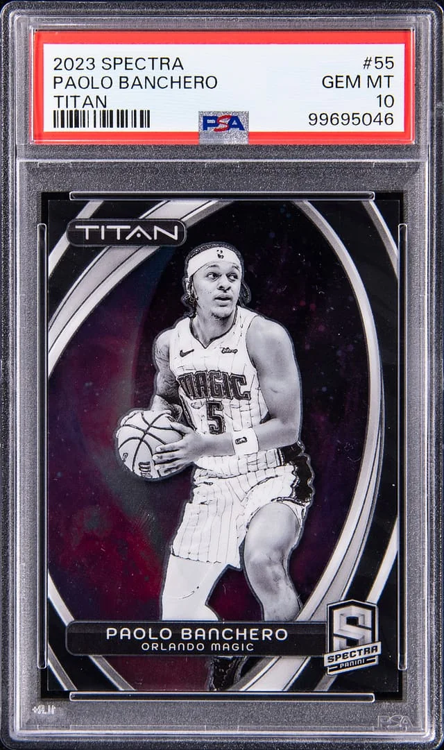 2023 Spectra Paolo Banchero Titan #55 card image