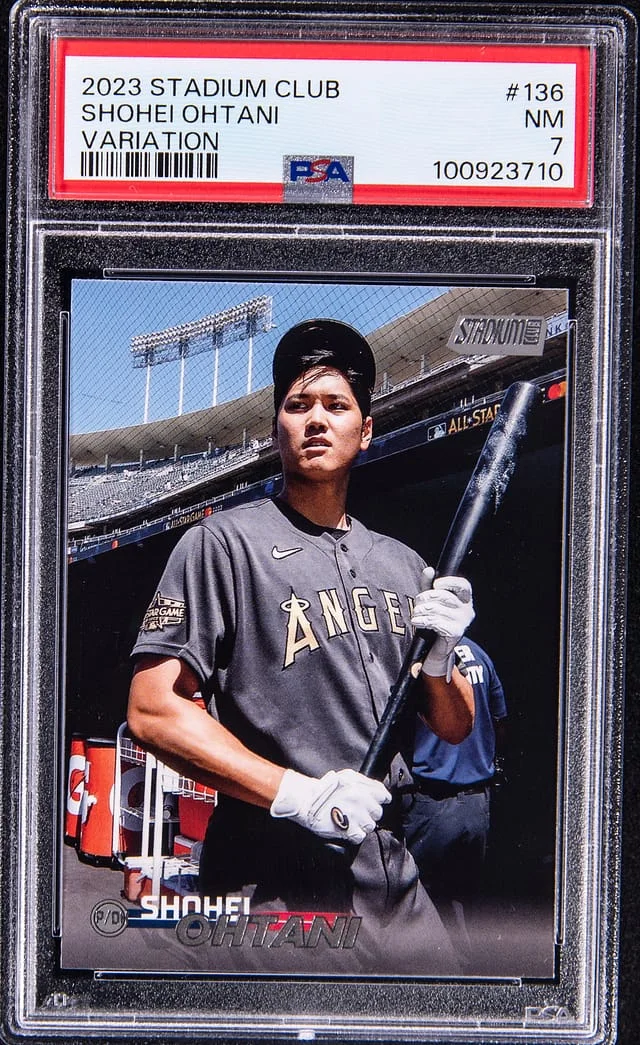 2023 Stadium Club Shohei Ohtani Variation #136 card image