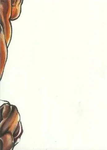2023 T. Breyer Unique Crazy Caricatures Sketch & Trading Card Collection Michael Jordan GOAT Puzzle #G6 card image