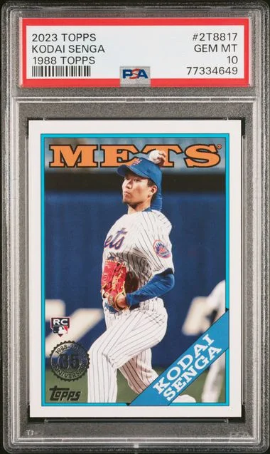 2023 Topps 2T8817 Kodai Senga 1988 Topps Baseball Series #2 card image