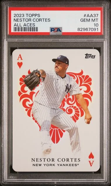 2023 Topps Aa37 Nestor Cortes All Aces Series #2 card image