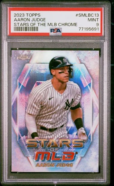 2023 Topps Aaron Judge Stars Of The MLB Chrome #SMLBC13 card image