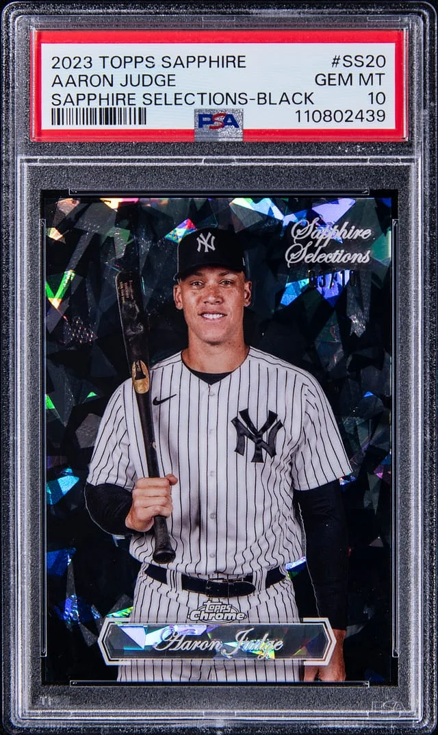 2023 Topps Aaron Judge Sapphire Selections Black #SS-20 card image