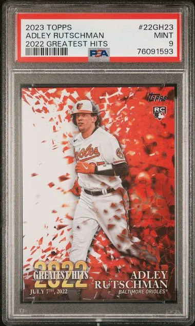 2023 Topps Adley Rutschman 2022 Greatest Hits #22GH23 card image