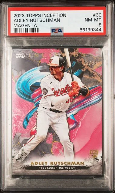 2023 Topps Adley Rutschman Inception Magenta #30 card image