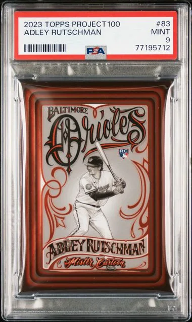 2023 Topps Adley Rutschman Project100 #83 card image
