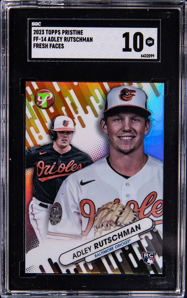 2023 Topps Adley Rutschman Pristine Fresh Faces #FF-14 card image