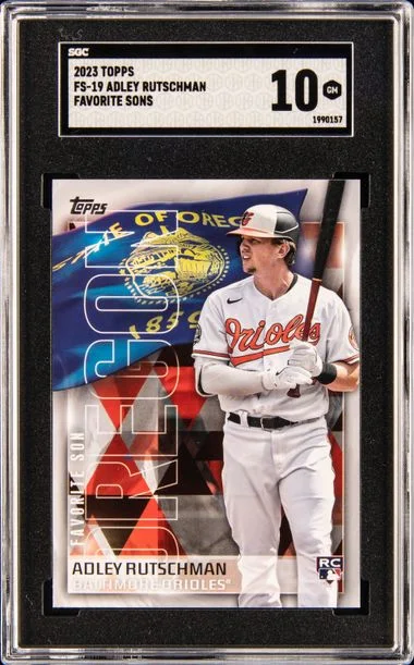 2023 Topps Adley Rutschman Favorite Sons #FS-19 card image