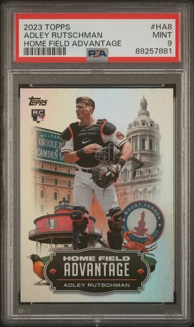 2023 Topps Adley Rutschman Home Field Advantage #HA8 card image