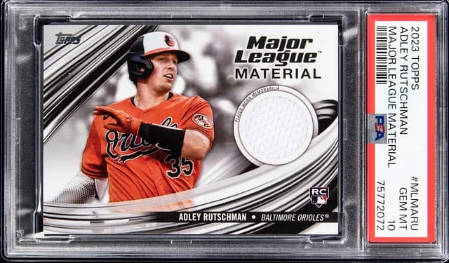 2023 Topps Adley Rutschman Major League Material #MLMARU card image