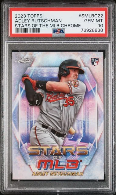 2023 Topps Adley Rutschman Stars Of The MLB Chrome #SMLBC22 card image