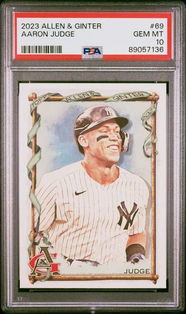 2023 Topps Allen & Ginter Aaron Judge #69 card image