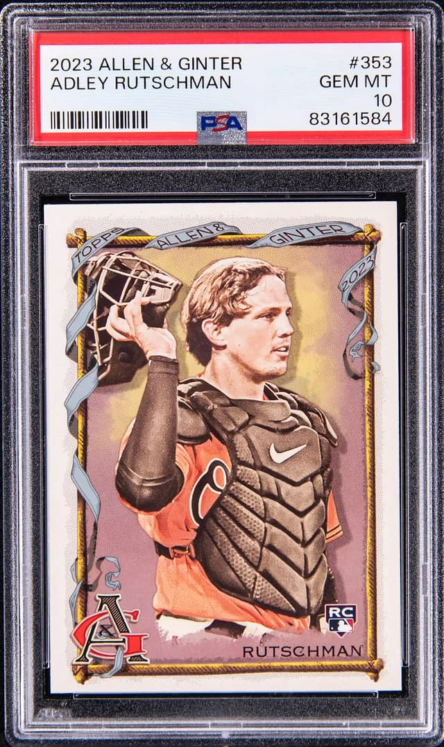 2023 Topps Allen & Ginter Adley Rutschman Mini #353 card image