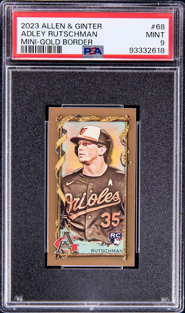 2023 Topps Allen & Ginter Adley Rutschman In Action #68 card image