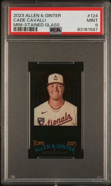 2023 Topps Allen & Ginter Cade Cavalli Mini-Stained Glass #124 card image