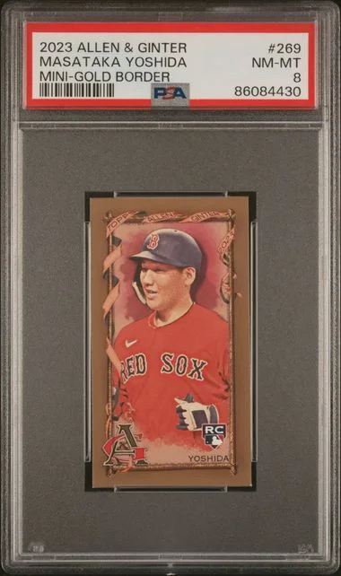 2023 Topps Allen & Ginter Masataka Yoshida Mini-Gold Border #269 card image