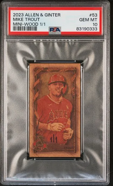 2023 Topps Allen & Ginter Mike Trout #53 card image