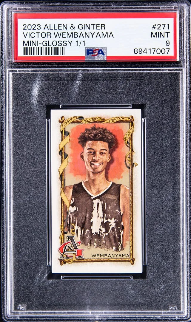 2023 Topps Allen & Ginter Victor Wembanyama #271 card image