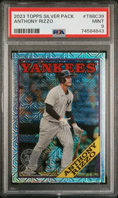2023 Topps Anthony Rizzo Silver Pack 1988 Chrome Promo #T88C-39 card image