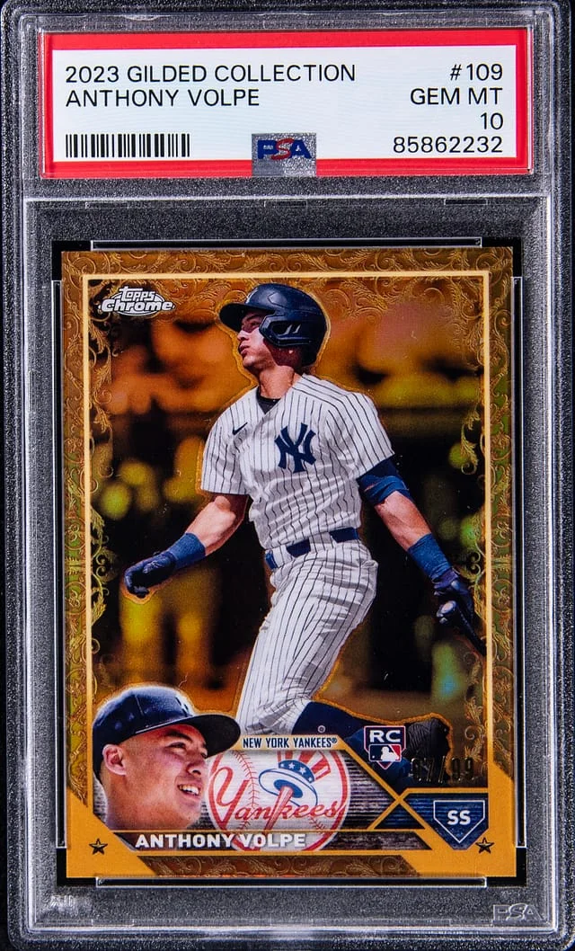 2023 Topps Anthony Volpe Gilded Collection #109 card image